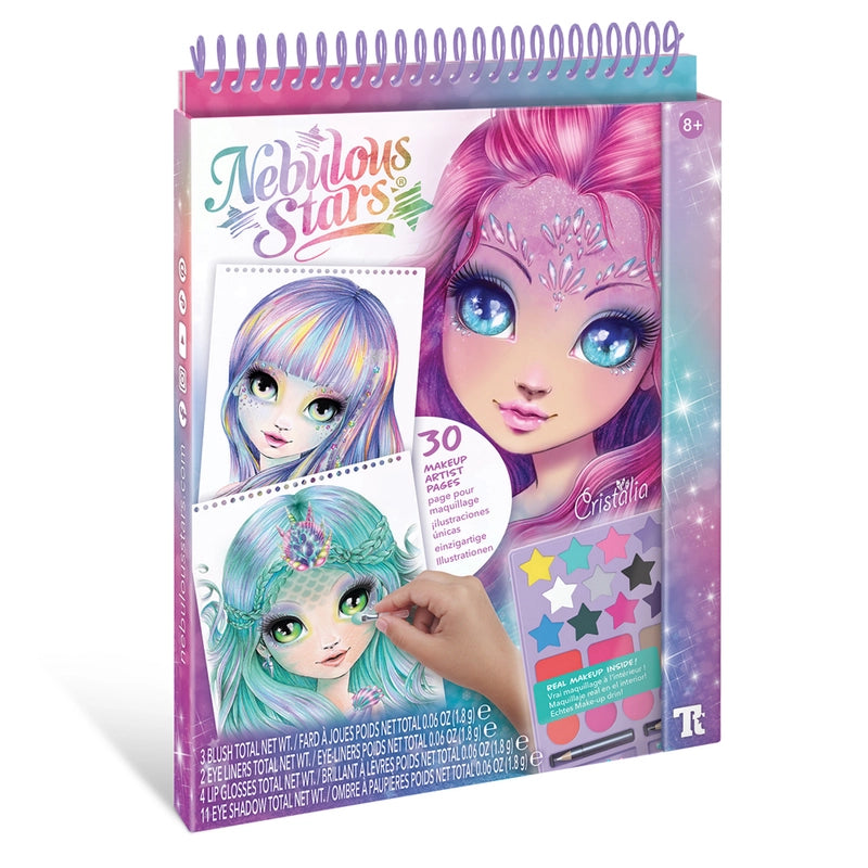 Professional Nebulous Stars Makeup Artist Book Set - Step-by-Step Guide for Beginners & Experts - Perfect for Bridal, Halloween & Cosplay Makeup Looks