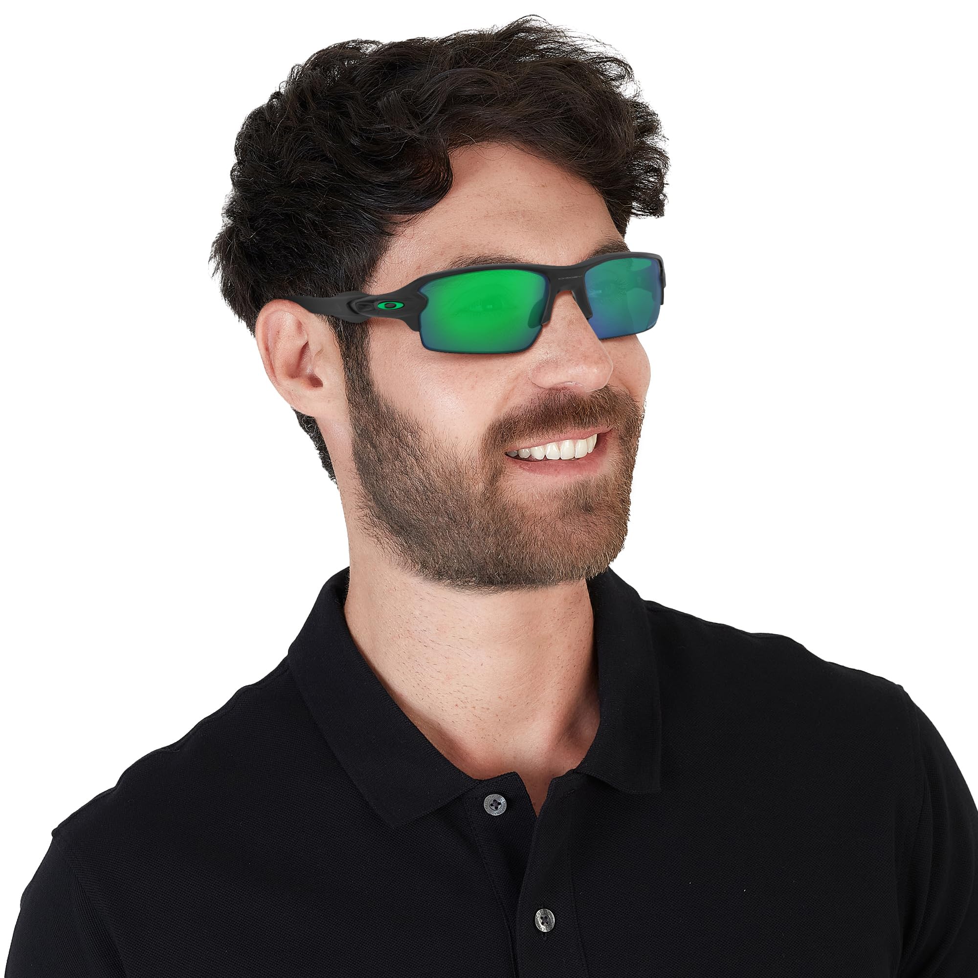 Oakley Men's Oo9271 Flak 2.0 Low Bridge Fit Rectangular Sunglasses - Polarized Sports & Driving Shades for Active Lifestyles