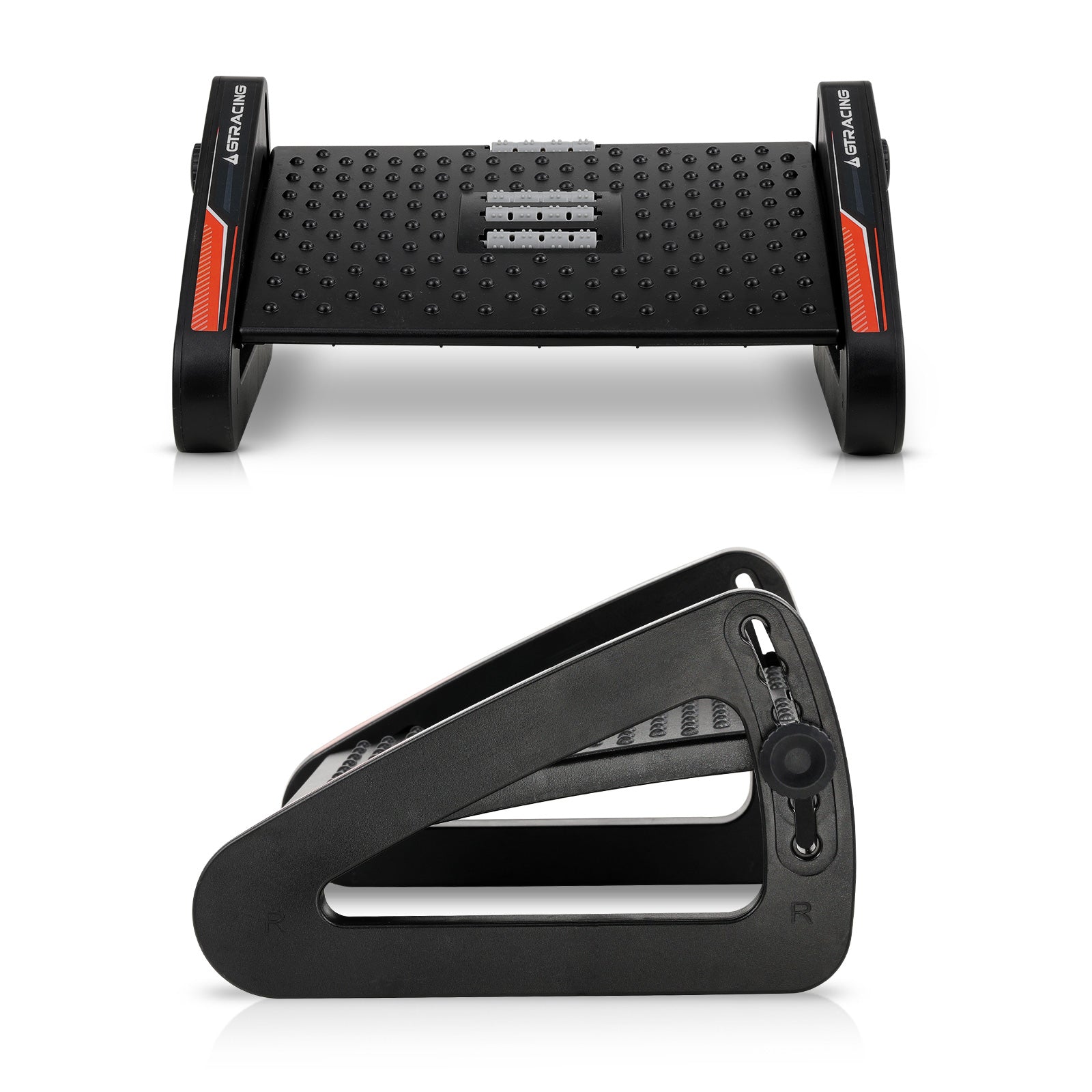 Adjustable Ergonomic Under Desk Foot Rest for Office & Home - Improve Posture & Comfort While Sitting - Perfect for Work, Gaming & Study