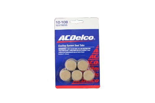 Genuine GM Fluid 12378255 Cooling System Seal Tablet - 4 Grams (5 Pack) | Prevents Leaks & Protects Engine | Ideal for GM Vehicles, Trucks & SUVs