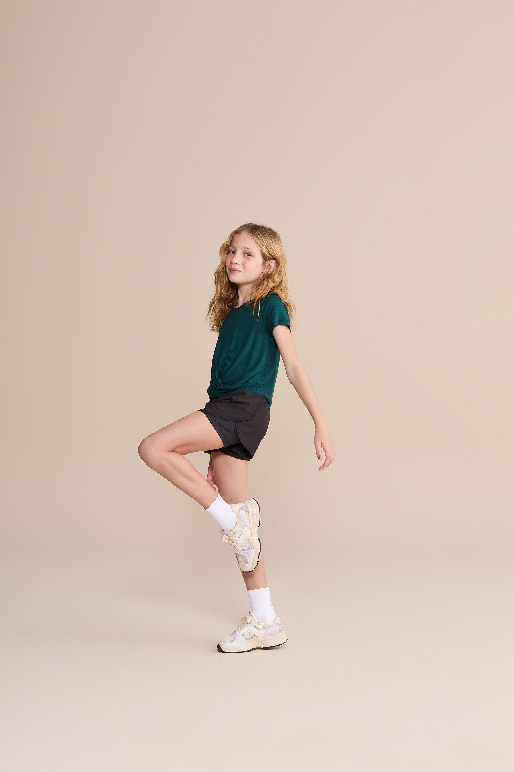 Twist Side Kids Tops for Girls - Trendy & Comfortable Casual Shirts for School, Play & Everyday Wear
