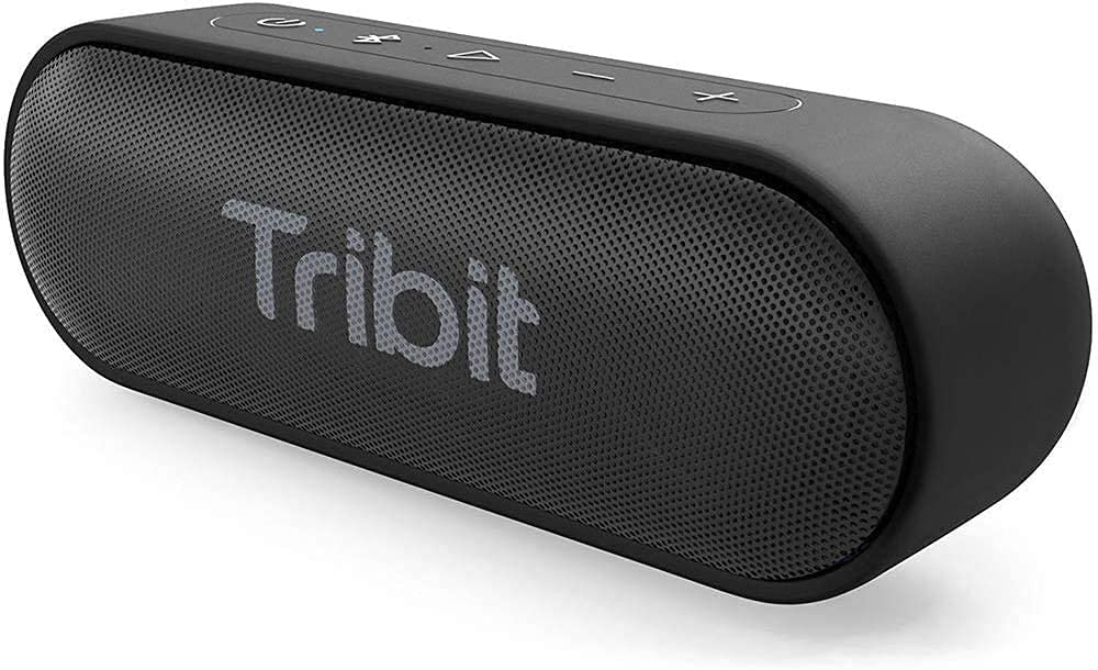 Tribit XSound Go 16W Portable Bluetooth Speaker with Deep Bass, 24H Playtime, IPX7 Waterproof, Bluetooth 5.3 & TWS Pairing - Wireless Speaker for Home, Outdoor, Travel, Beach & Pool Parties (2024 Upgraded Model)