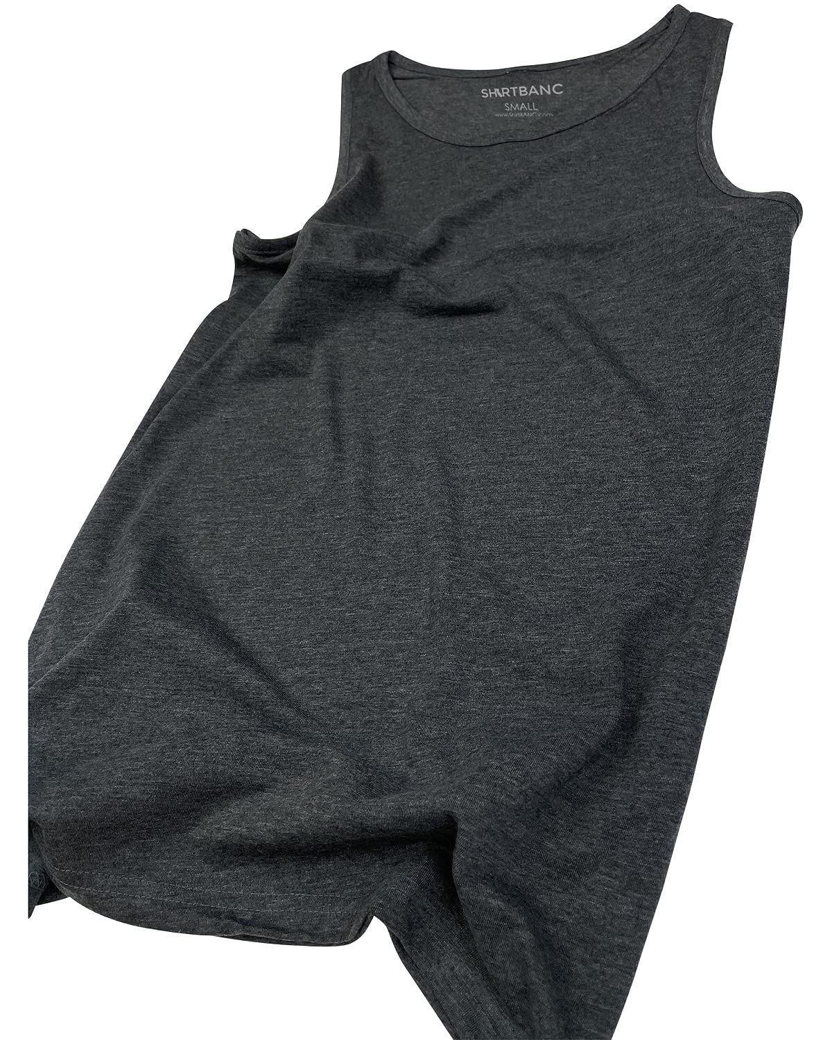SHIRTBANC Men's Cotton Tank Top - Breathable Workout Gym Shirts, Sleeveless Muscle Tee for Beach, Running & Summer Activities | Comfortable Casual Wear