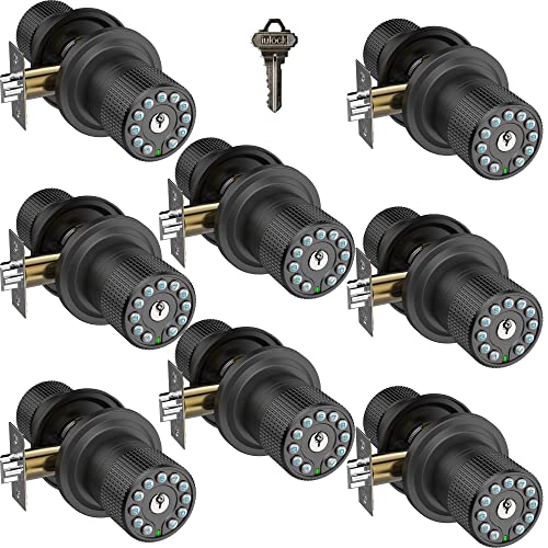 Matte Black Same Key 8 Pack