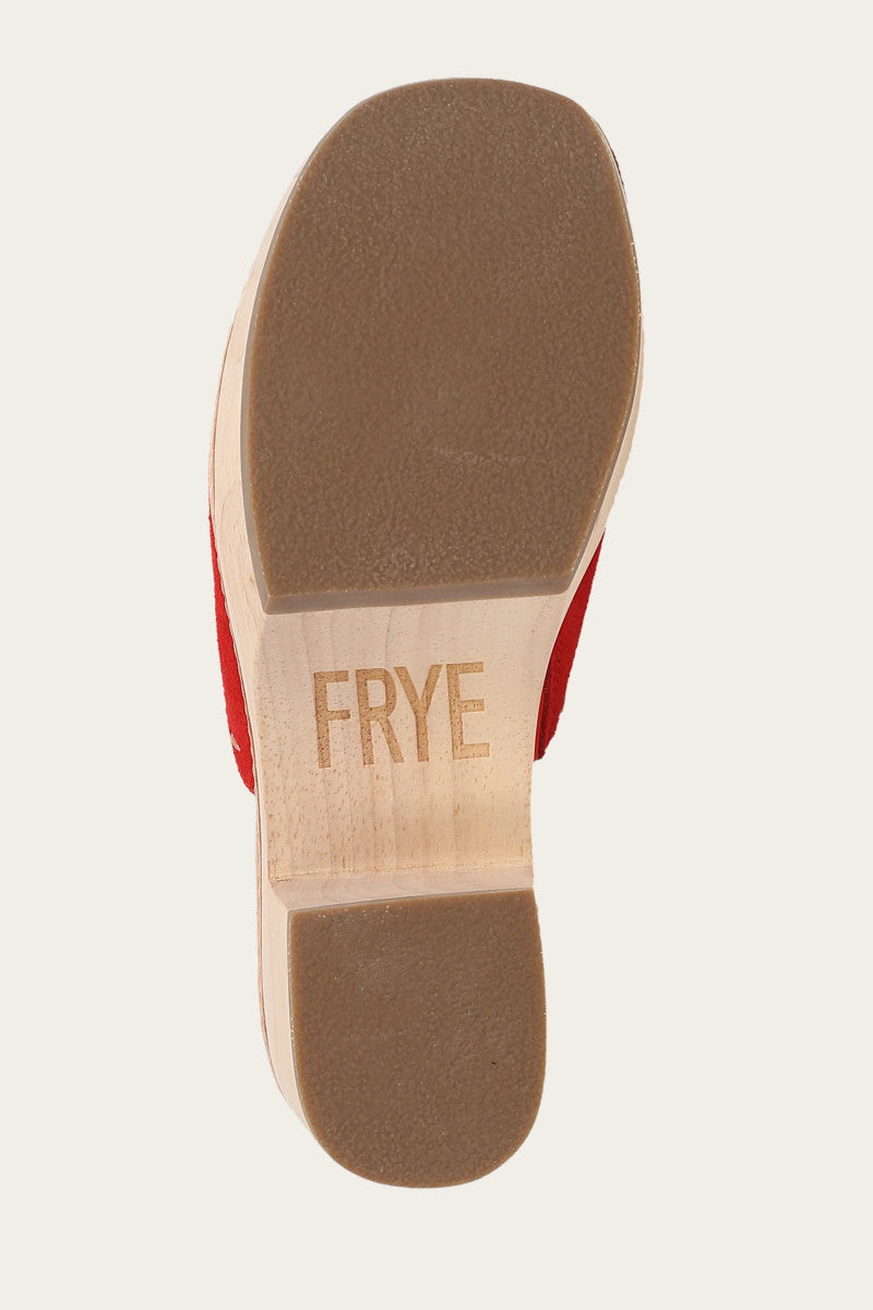 Hazel 2 Slide Red Women's Casual Sandals - Perfect for Beach, Pool & Summer Outfits