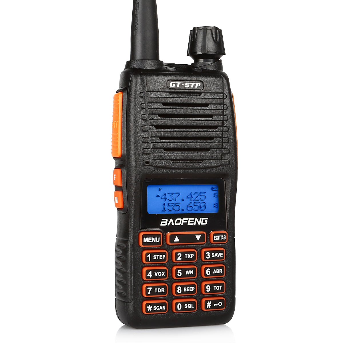 Baofeng GT-5TP Dual Band Two-Way Radio with Programming Cable - Long Range Walkie Talkie for Outdoor Adventures, Hiking, Camping & Emergency Communication