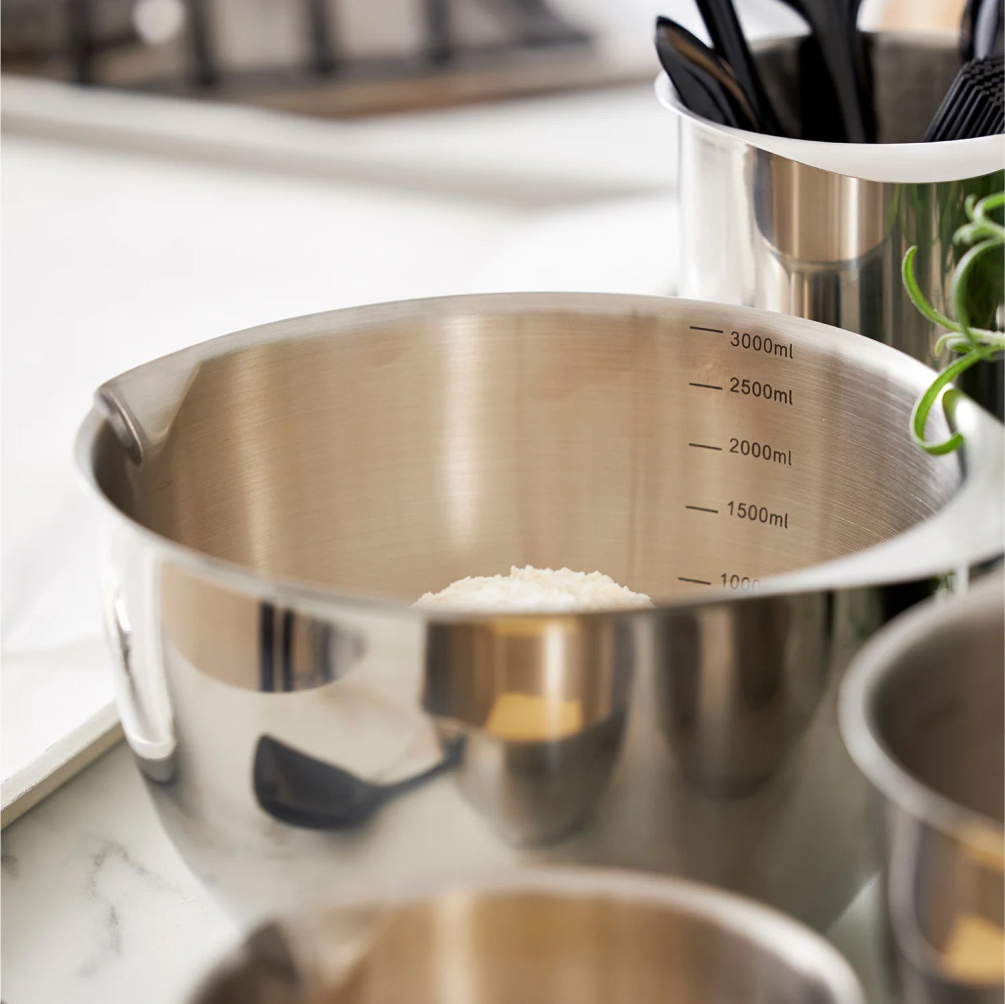 ROSTI Margrethe 3L Stainless Steel Mixing Bowl - Durable & Versatile for Baking, Cooking, and Food Prep | Perfect for Kitchen, Restaurants, and Home Use
