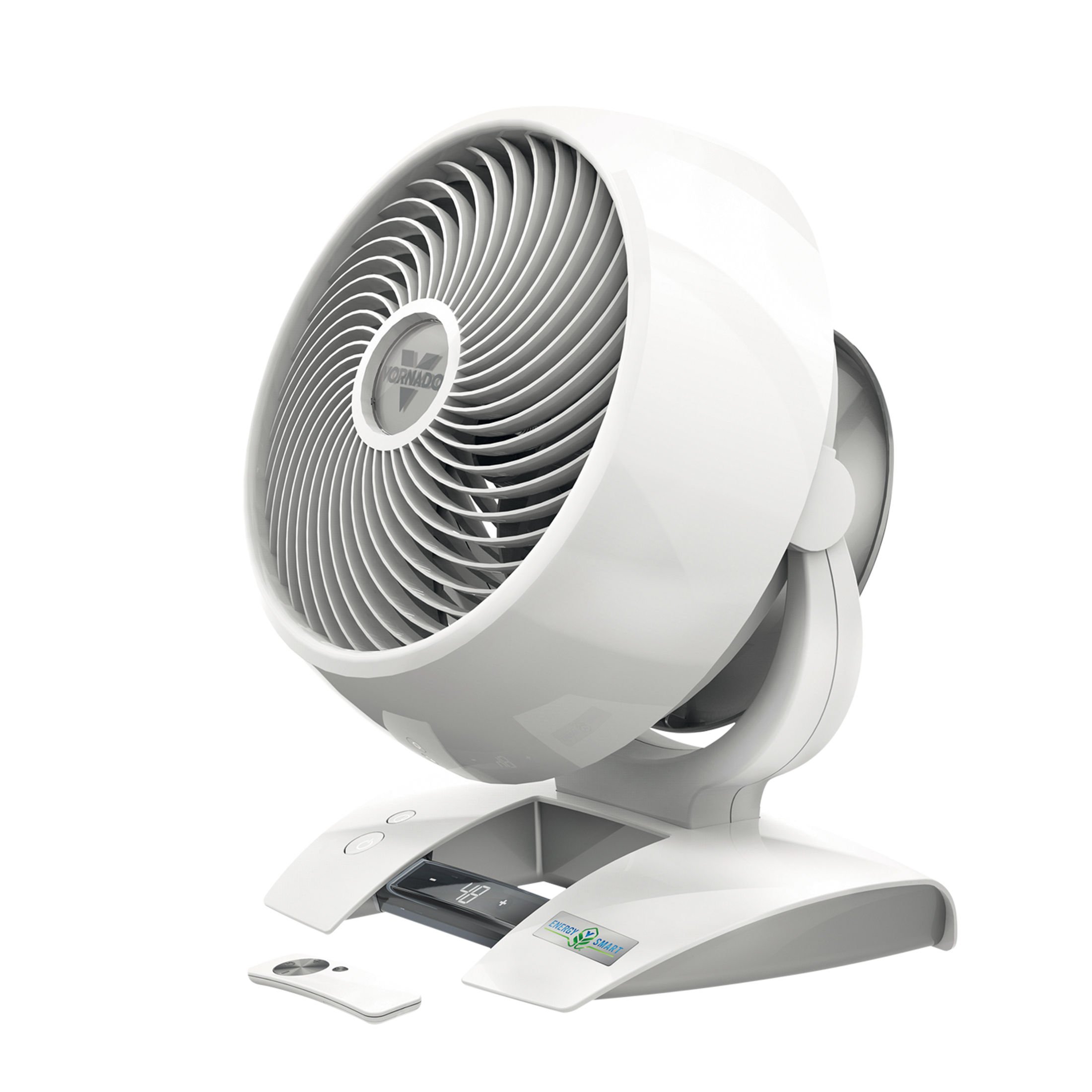 Vornado Energy Smart 5303DC Air Circulator Fan - 1 Piece, White - Compact Cooling for Home, Office & Bedroom