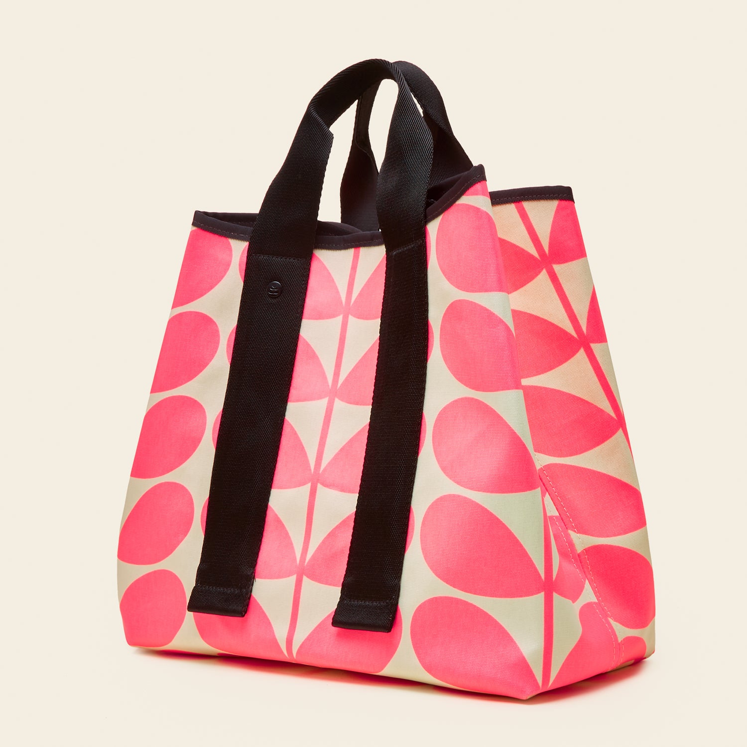 Stylish Large Carryall Tote Bag in Neon Pink - Perfect for Work, Travel & Everyday Use