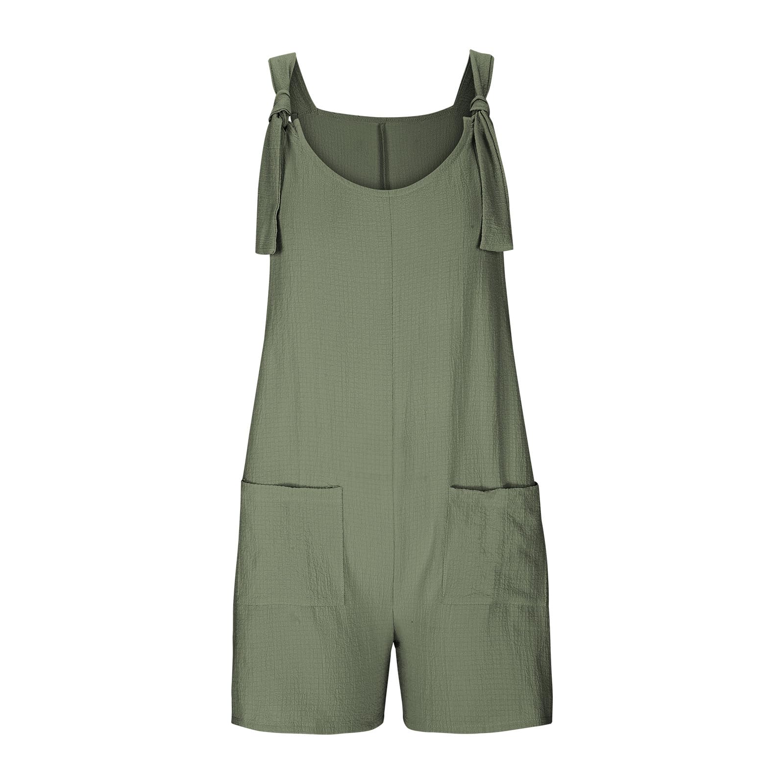 Firzero Women's Rompers 2024 - Trendy Summer Short Jumpsuit Overalls, Sleeveless Boho Suspenders Jumpsuit for Casual & Dressy Occasions | Perfect for Beach Outings, Music Festivals, and Summer Vacations