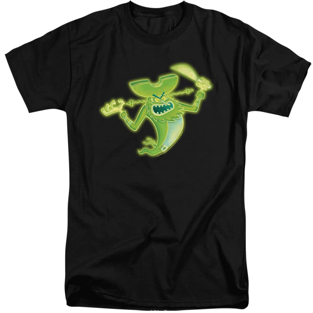Spongebob The Flying Dutchman Unisex Adult Tall T-Shirt | LOGOVISION Graphic Tee for Men & Women | Casual Wear, Cosplay & Cartoon Lovers Gift