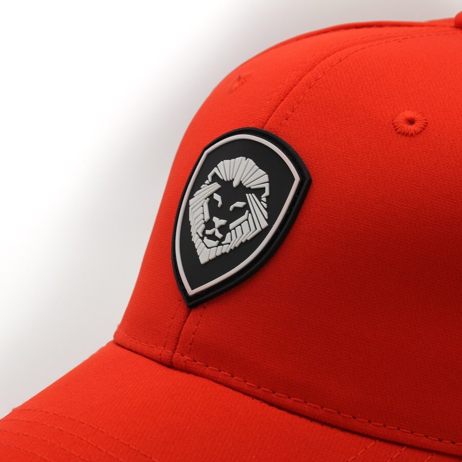 VT Shield Logo Future Looks Bright Red & Black Flex Fit Hat - Adjustable Baseball Cap for Men & Women - Perfect for Outdoor Sports, Casual Wear & Fan Gear
