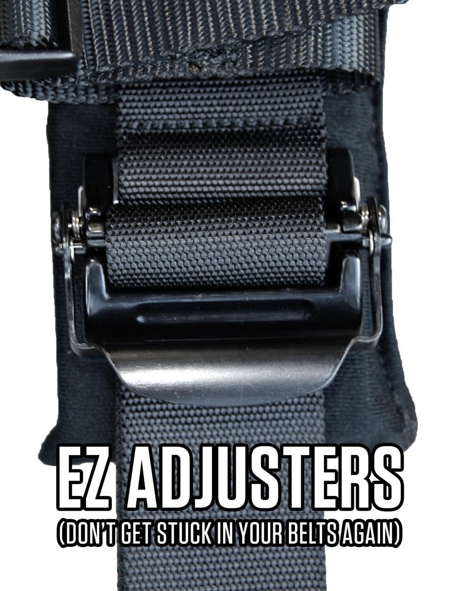 PRP 4-Point Racing Harness with 3