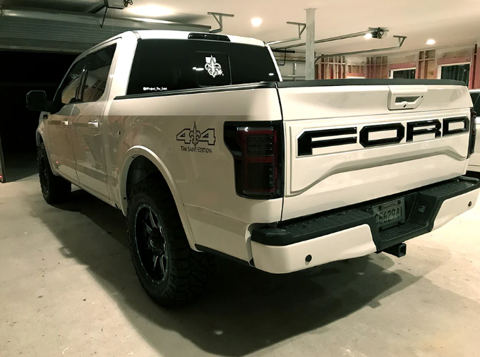 Ford F150 2015-2017 Smoked OLED Tail Lights - High Performance LED Brake Lights for Pickup Trucks | Perfect for Night Driving & Custom Car Upgrades