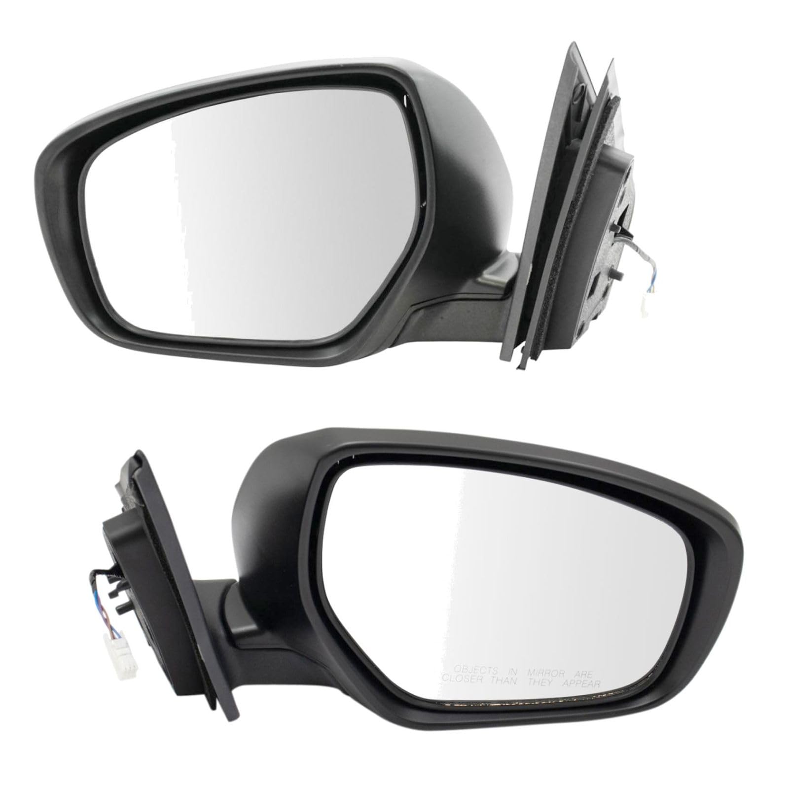 2010-2015 Mazda CX-9 Side Mirror Set - Driver & Passenger Replacement (MA1320168 MA1320173 MA1321168 MA1321173) - Perfect for Parking Safety & Blind Spot Visibility