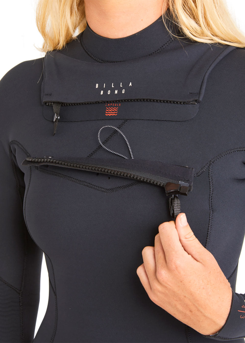 Billabong Women's 4/3mm Salty Dayz GBS CZ Steamer Wetsuit - Warm & Flexible Full Body Wetsuit for Surfing, Diving & Water Sports