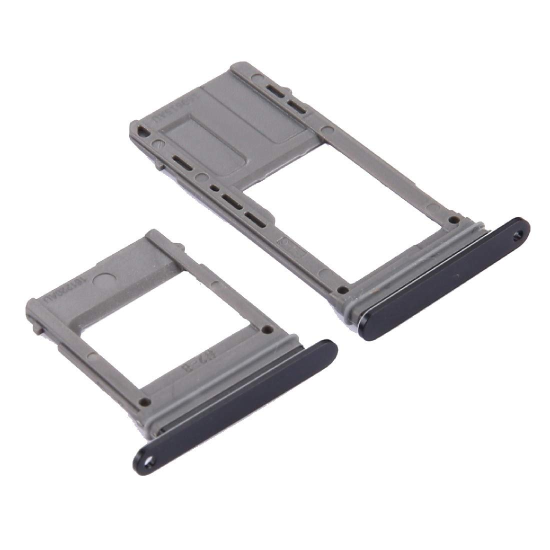 PSHYD SIM Card Tray & Micro SD Card Tray Replacement for Samsung Galaxy A5 (2017) A520 / A7 (2017) A720 - Black & Blue Options - Perfect for Phone Repair & SIM Card Replacement - Compatible with Travel, Business & Daily Use