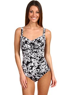 The Finals Women's Rose Bud Flutter Back One Piece Swimsuit - Sexy Floral Print Bathing Suit for Beach, Pool & Summer Vacations