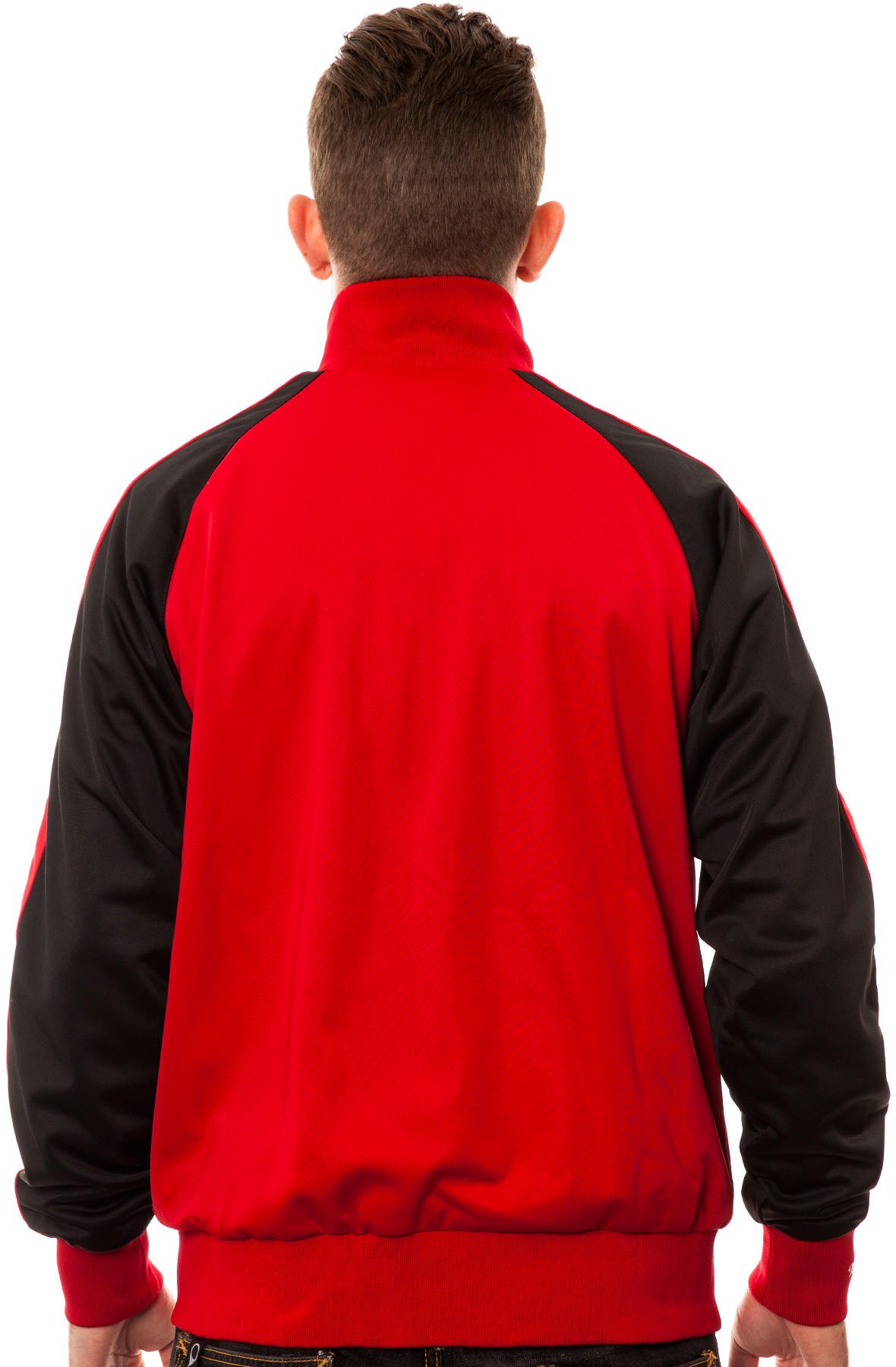 Mitchell & Ness Chicago Bulls NBA Track Jacket - Extra Extra Large (XXL) - Red - Vintage Basketball Warm-Up Jacket for Fans & Streetwear Fashion