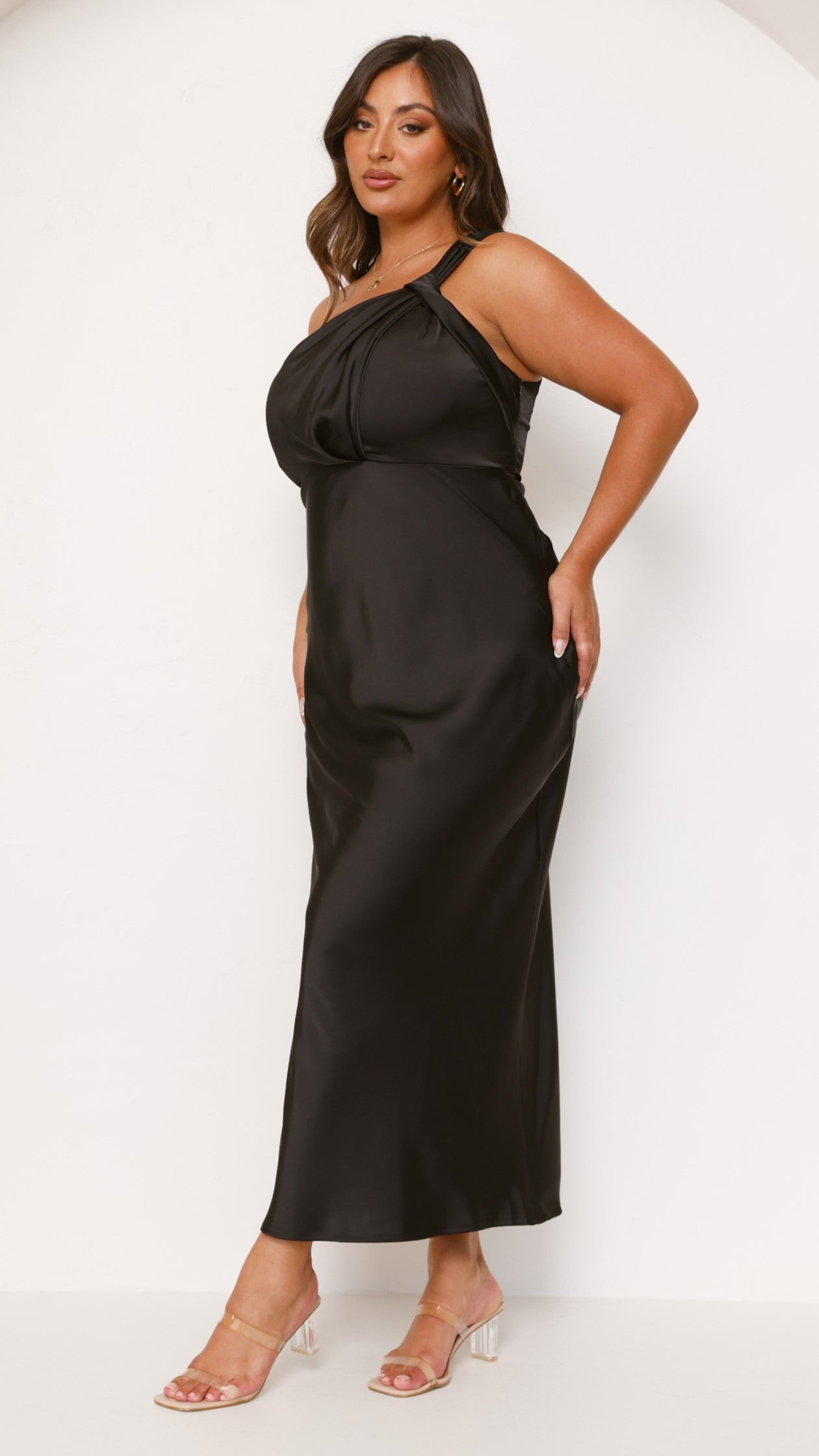 Greta Maxi Dress - Elegant Black Long Dress for Women | Perfect for Summer, Beach, and Casual Outings