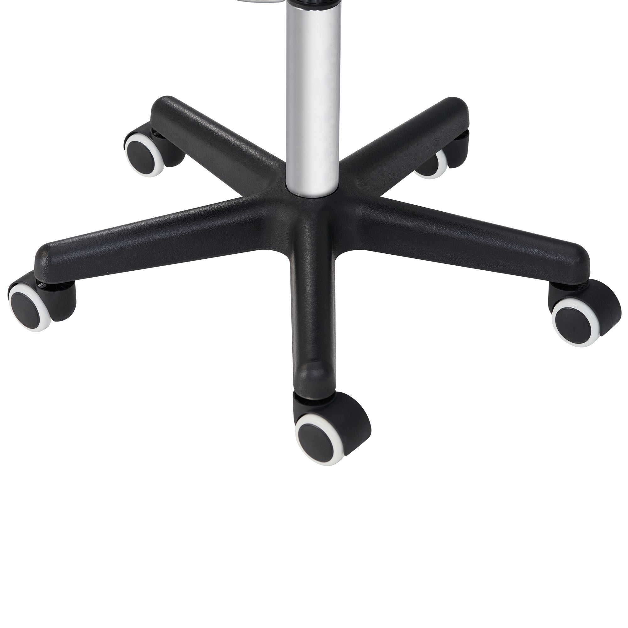 Ergonomic Hydraulic Massage Stool - Adjustable Rolling Swivel Stool for Barber, Dental, Therapist, Tattoo & Beauty Salon Use | Black | Perfect for Clinics, Spas, Facials, Lash Extensions & Home Office Comfort