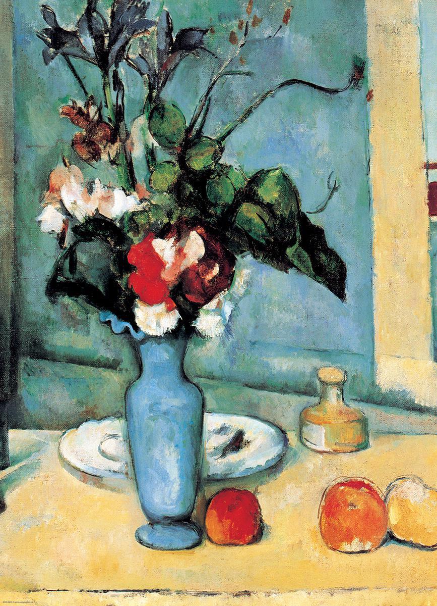 Blue Vase by Paul Cezanne - Eurographics 1000 Piece Jigsaw Puzzle - Art Puzzle for Adults & Teens - Perfect for Home Decor, Relaxation & Gift Giving