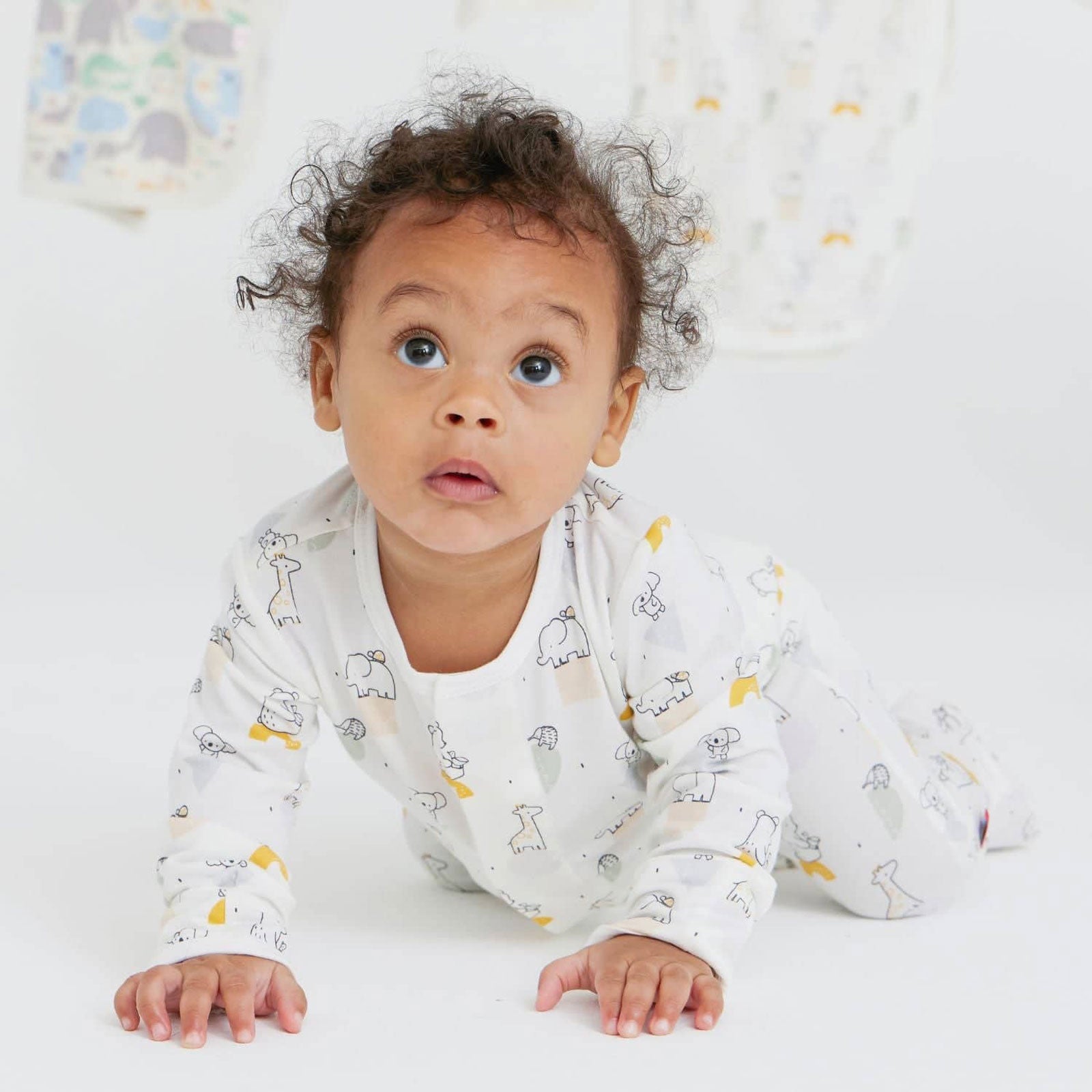 Soft Modal Magnetic Footie Socks for Babies & Toddlers - Cozy Non-Slip Infant Socks for Playtime, Crawling & First Steps