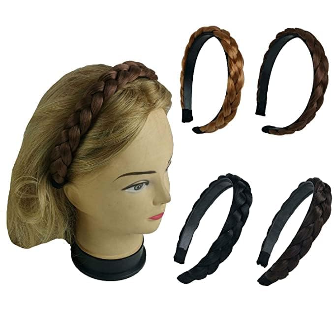 Unicorn Hair Clips Set for Girls & Women - 4 Pack Metal Barrettes & Hairpins (Black Hairband Included) - Cute Hair Accessories for School, Parties & Everyday Styling