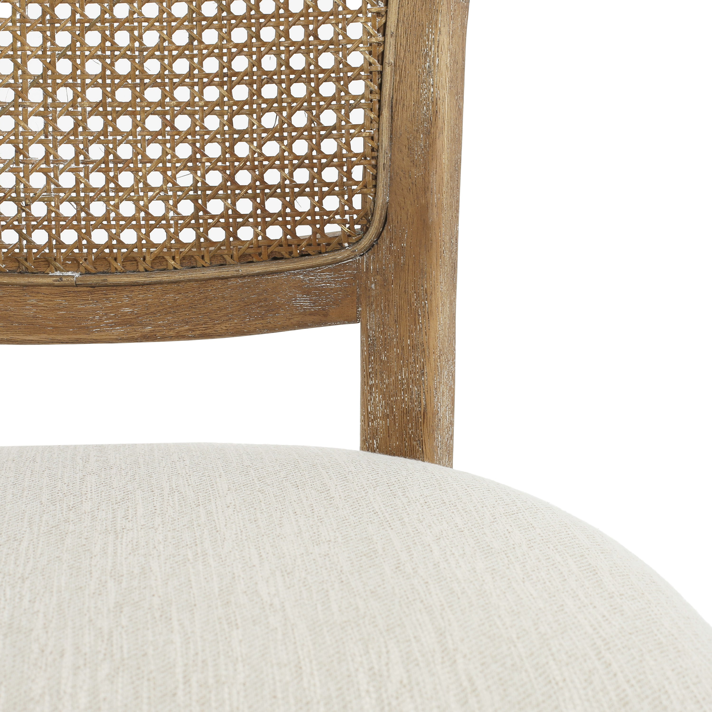 Modern Dining Chairs Set of 2 - Sturdy Wooden Kitchen Chairs with Padded Seat - Perfect for Dining Room, Kitchen, Breakfast Nook & Small Spaces