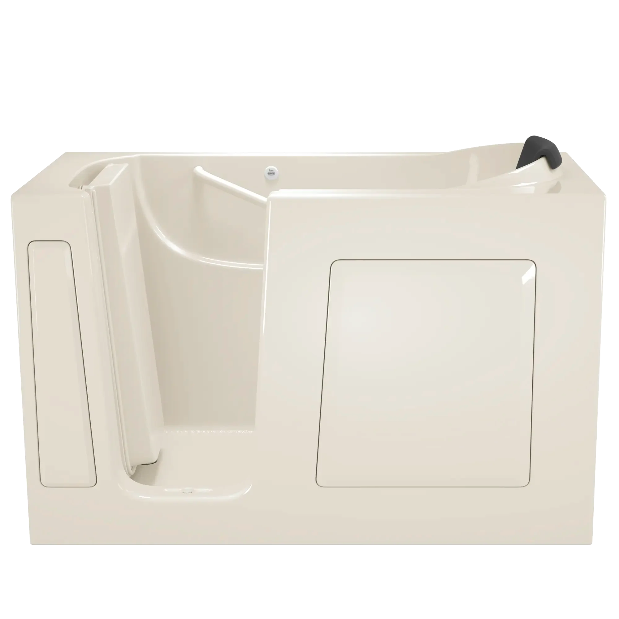 Premium Gelcoat 30 x 60 Inch Walk-in Bathtub with Soaker System - Left Hand Drain - Ideal for Elderly & Mobility Assistance, Spa-Like Relaxation at Home