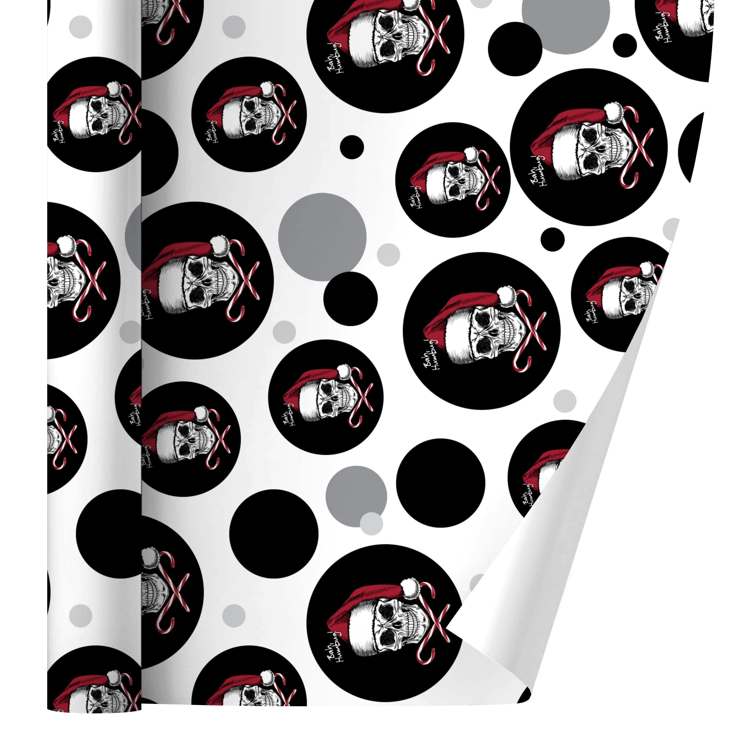 GRAPHICS & MORE Bah Humbug Christmas Gift Wrap Wrapping Paper Roll - Perfect for Holiday Presents, Party Decorations & Festive DIY Crafts