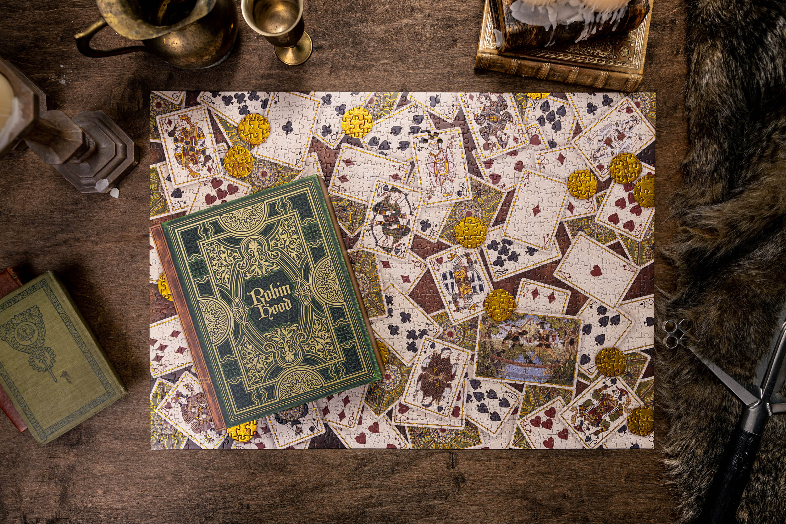 Robin Hood Jigsaw Puzzle 500 Pieces - Medieval Adventure Puzzle for Adults & Teens - Perfect for Family Game Night & Home Decor
