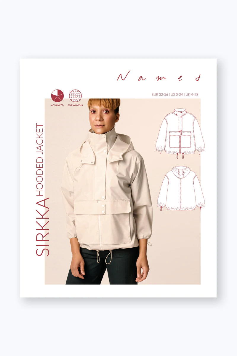 Sirkka Hooded Jacket for Women - Lightweight Waterproof Windbreaker with Pockets - Perfect for Hiking, Camping & Outdoor Adventures