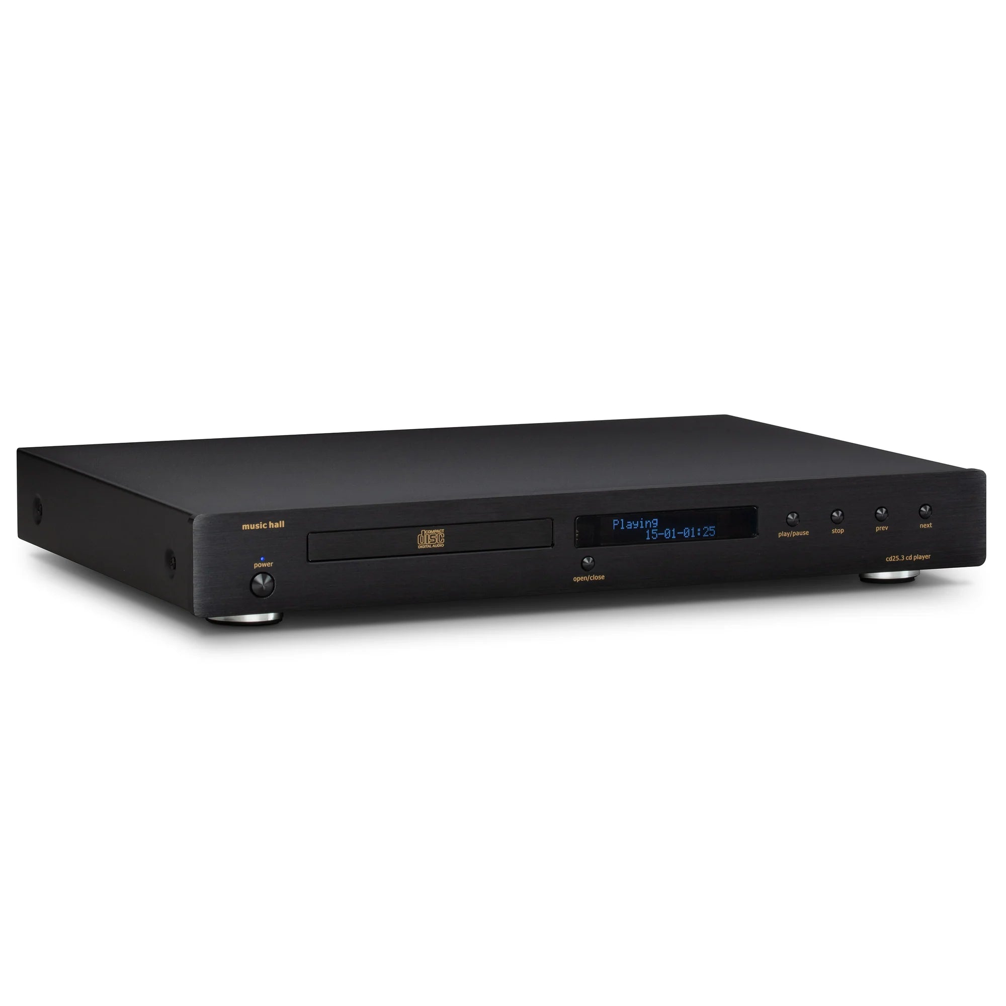 Music Hall CD25.3 High Fidelity CD Player with Remote - Perfect for Home Audio Systems & Music Enthusiasts