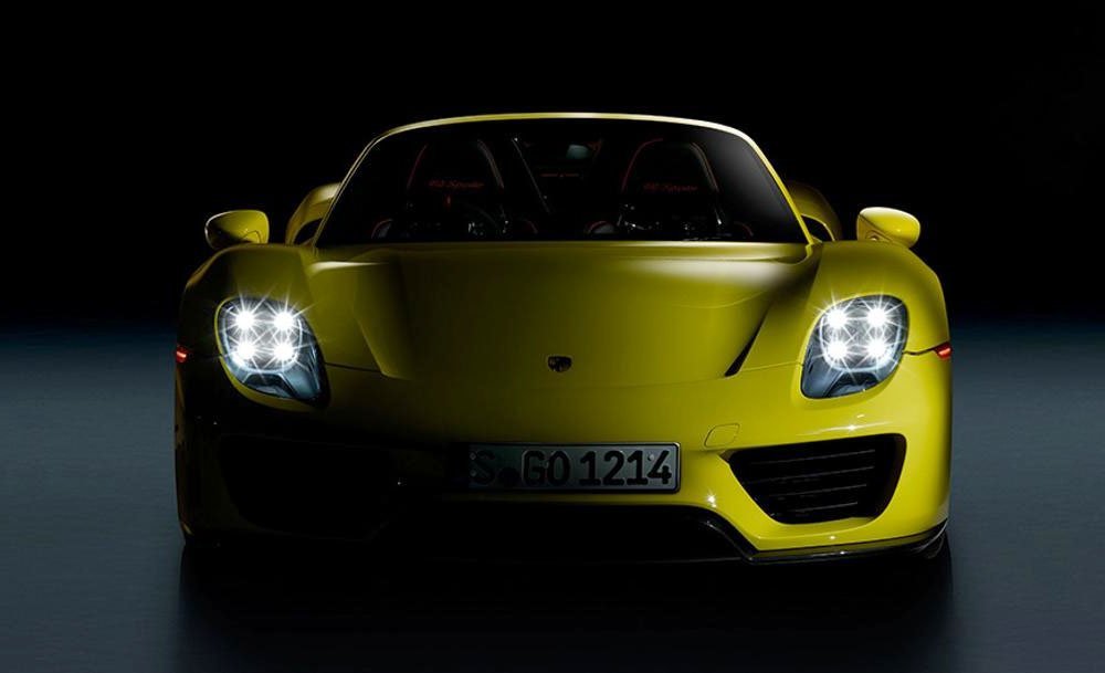 3.0 H1 Bi-Xenon Projector Lens with Porsche Style 4 LED DRL Shroud - High Performance Headlight Upgrade for Cars, Trucks & SUVs - Perfect for Night Driving & Custom Builds