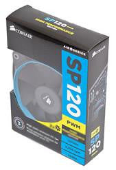 Corsair Air Series SP120 PWM High Performance PC Cooling Fan - High Static Pressure, Quiet 120mm Case Fan for Gaming PC, Workstation, and Server Cooling