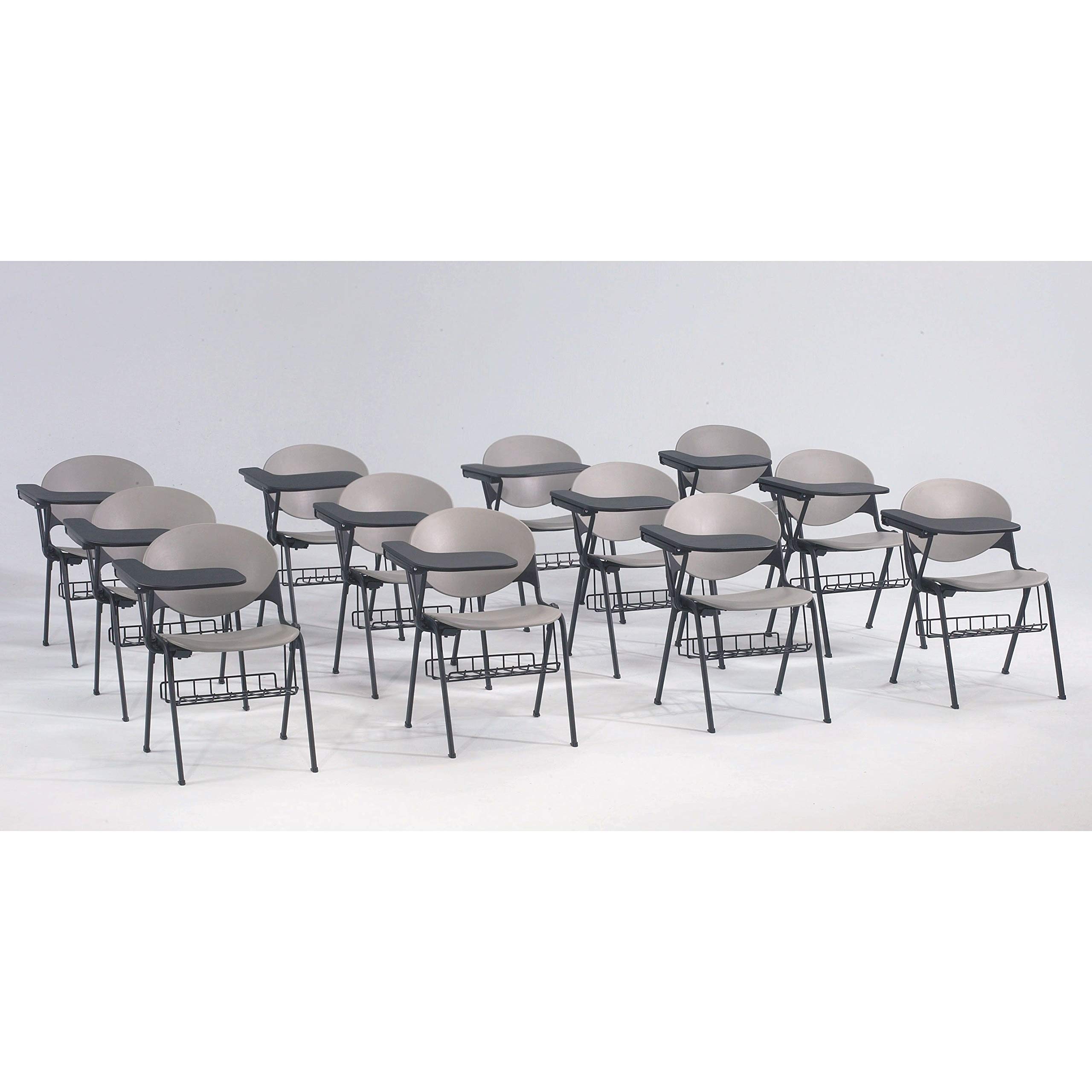 KFI 2000 Series Left Grey School Chair - Durable Classroom Seating for Students, Teachers & Educational Facilities | Perfect for Schools, Libraries & Study Areas