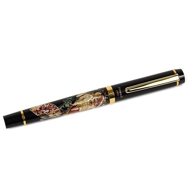 Premium MAKI-E Urushi Lacquer Fountain Pen - Handcrafted Kyoto Elegance by Yamanaka Lacquer Ware | Luxury Writing Instrument for Business Gifts, Collectors & Calligraphy Enthusiasts
