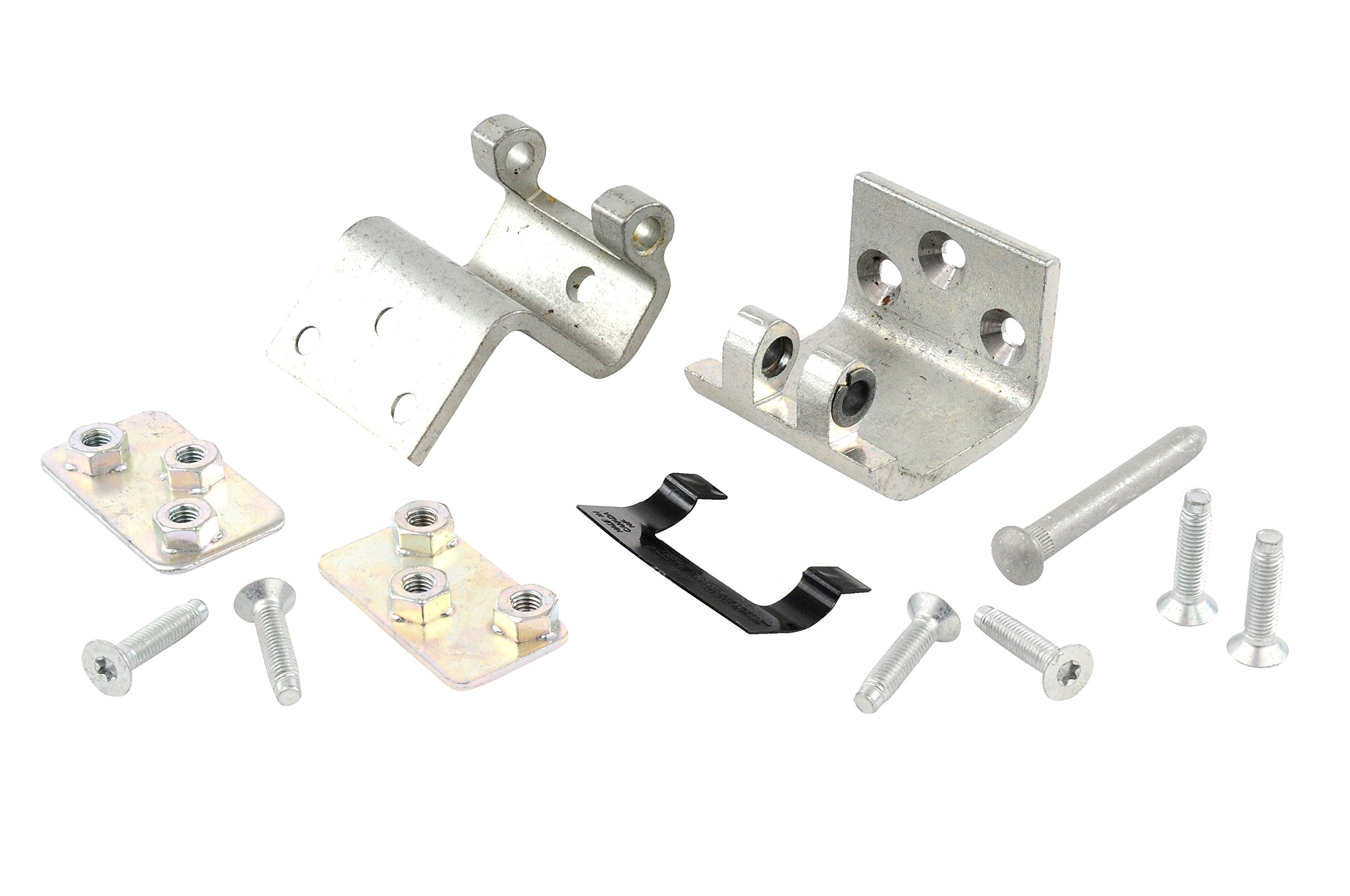 Genuine GM 19257344 Intermediate Side Door Lower Hinge Kit - Includes Hinges, Backing Plates, Pin, Stop & Bolts | Replacement for Worn Door Hinges | Perfect for Chevy, GMC Truck & SUV Door Repair