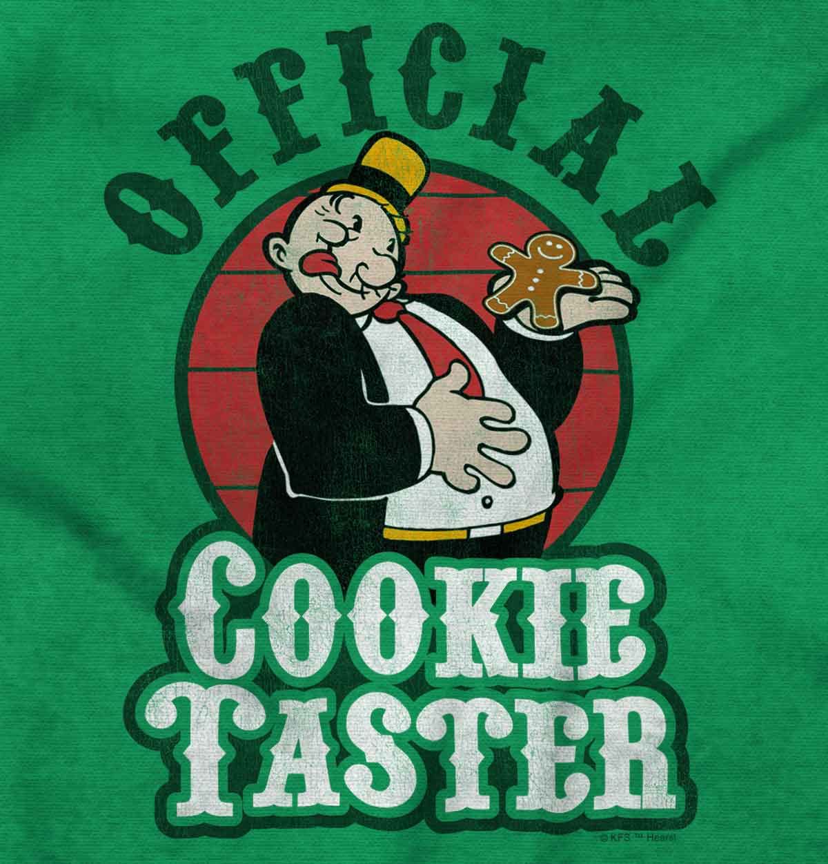 Funny Popeye & Wimpy Christmas Cookies Sweatshirt for Men & Women - Vintage Cartoon Holiday Pullover for Christmas Parties & Gifts
