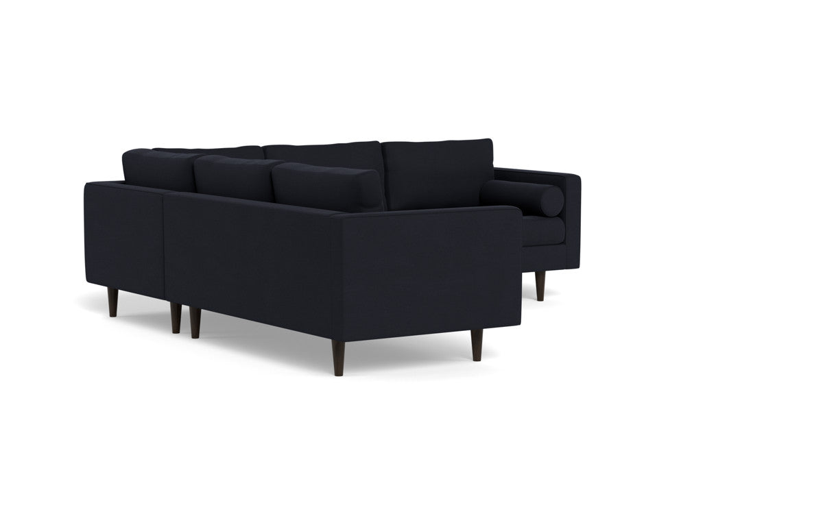 Ladybird 103 Corner Sectional Sofa - Modern L-Shaped Couch for Living Room, Family Room & Small Spaces | Comfortable Fabric Upholstery, Sturdy Frame | Perfect for Apartments, Condos & Home Theater Seating