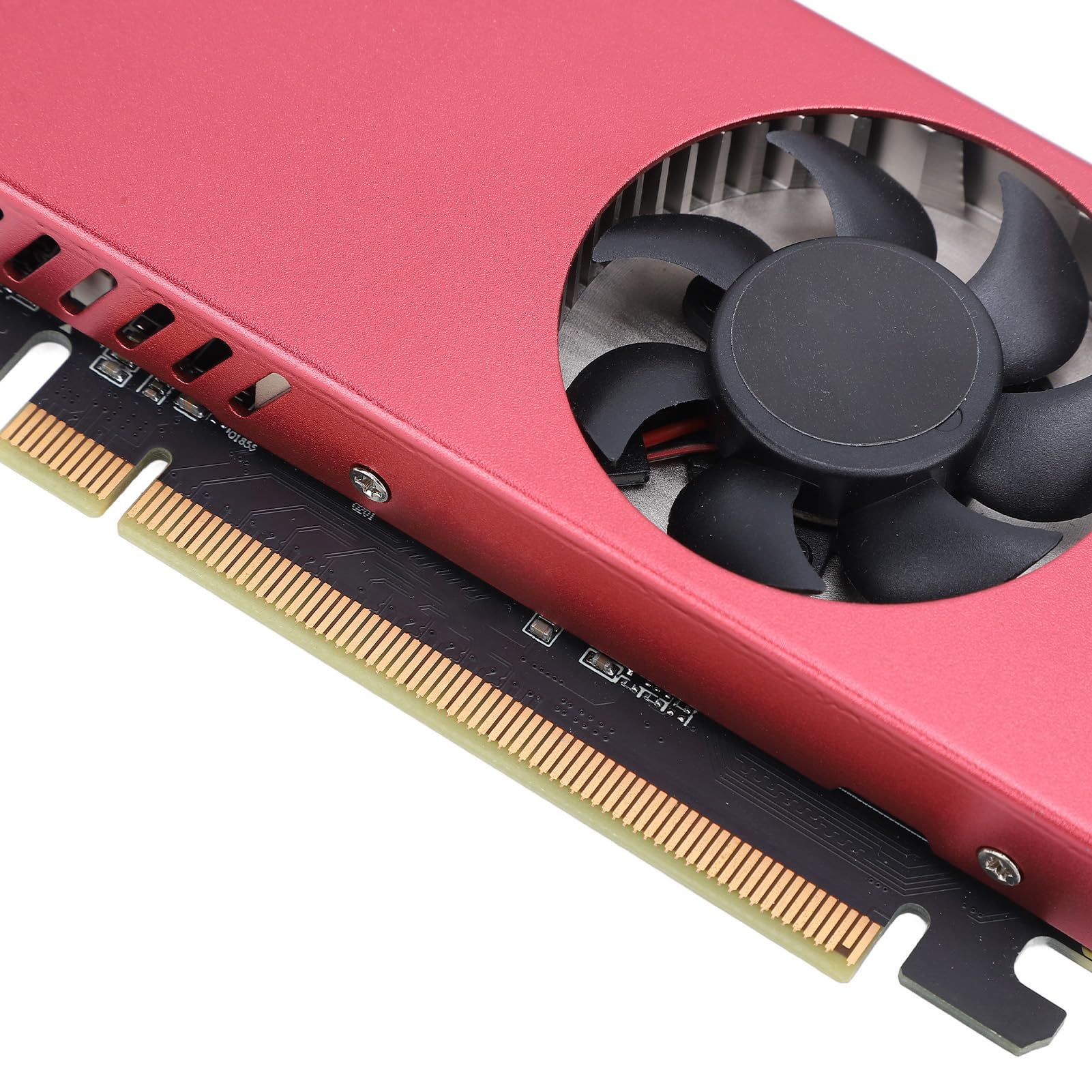 ASHATA RX550 4GB GDDR5 128-bit Gaming Graphics Card - 6000MHz, PCIe 3.0 x8, VGA/HDMI/DVI Ports, with Cooling Fan for Desktop PC - Perfect for 1080p Gaming, Video Editing & Multi-Monitor Setup