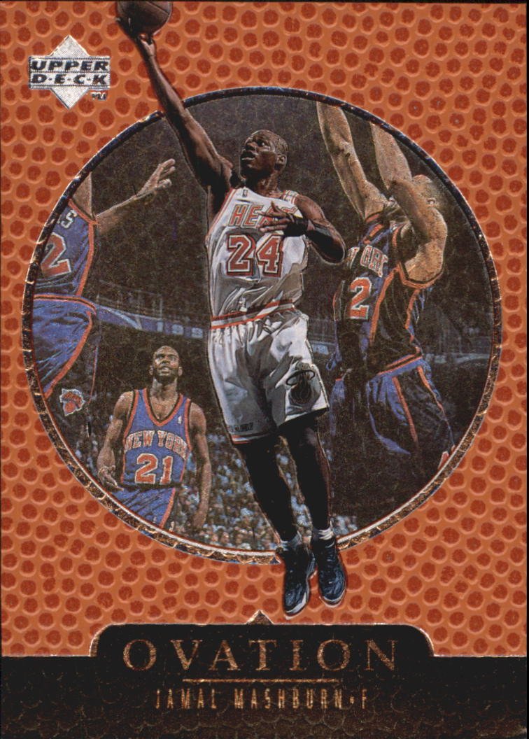 1998-99 Upper Deck Ovation #34 Jamal Mashburn Basketball Card - NBA Collectible for Sports Memorabilia Fans & Card Collectors (Perfect for Display, Trading, or Investment)