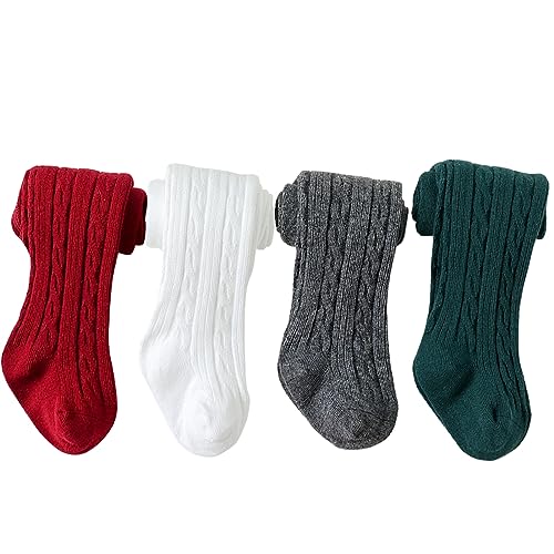 4 Pack, Rose Red+ivory White+green+dark Grey
