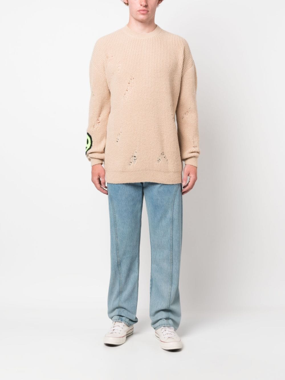 BARROW Women's Beige Sweaters - Soft & Cozy Knit Pullover for Fall & Winter - Perfect for Casual Outfits, Office Wear & Layering