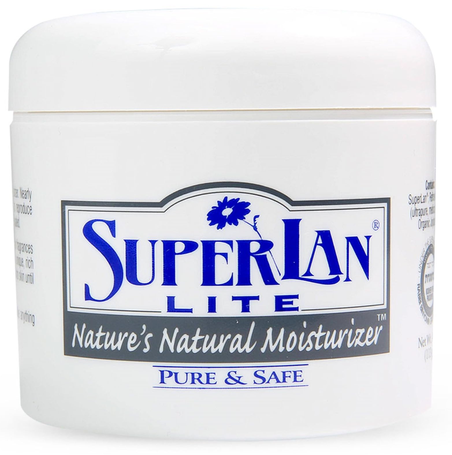 Moisturizing Lanolin Cream with Jojoba Oil - 4 oz Lightweight Hydrating Formula for Dry Skin - Medical-Grade Lanolin & Jojoba Oil - Hand, Foot & Body Moisturizer - Perfect for Daily Skincare & Extreme Dryness Relief