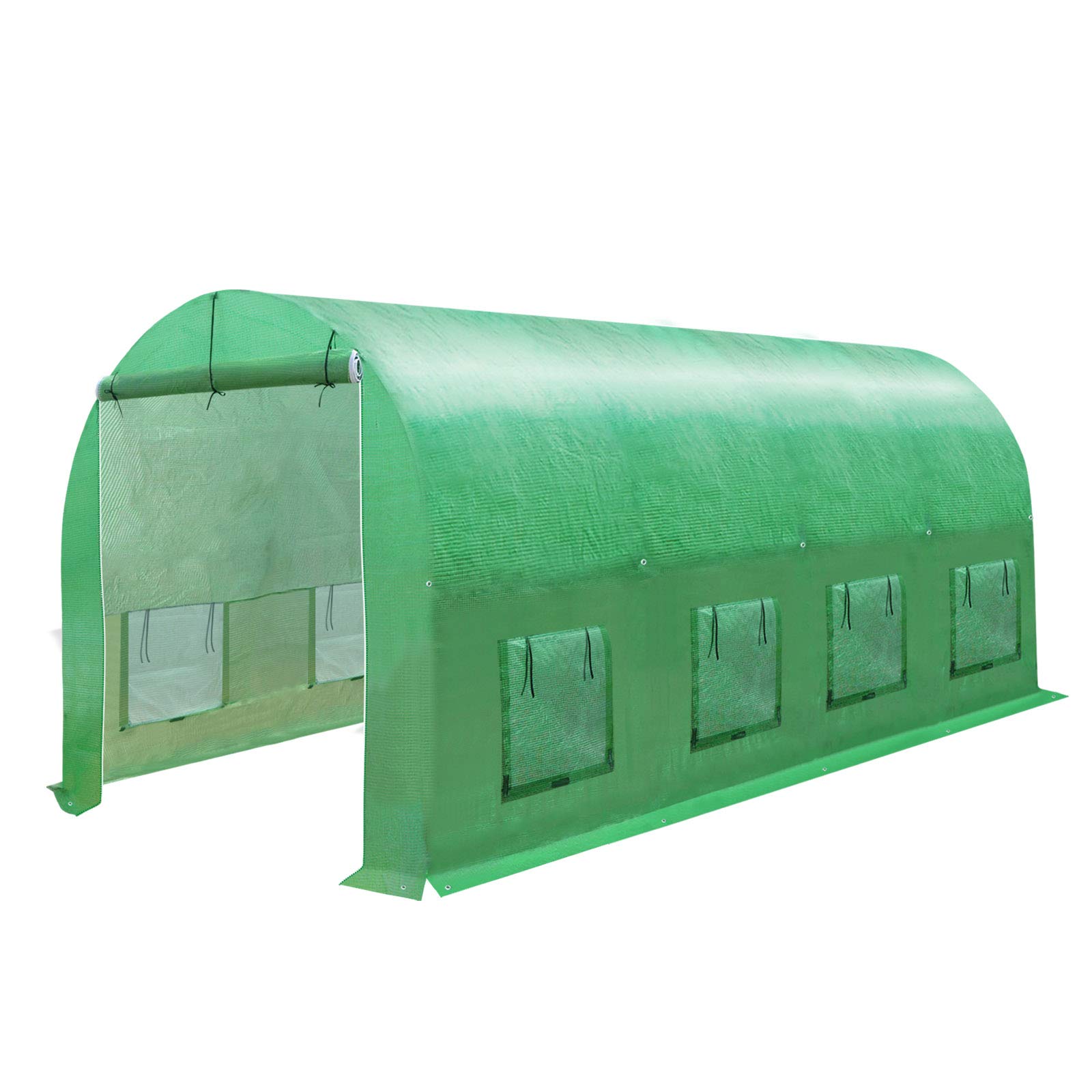 **Durable 16' x 7' x 7' Camel Greenhouse Replacement Cover for Outdoor Large Hot Garden House – Supports Arch Frame for Climbing Plants, Flowers & Vegetables – Perfect for Gardening, Plant Protection & Year-Round Growing**