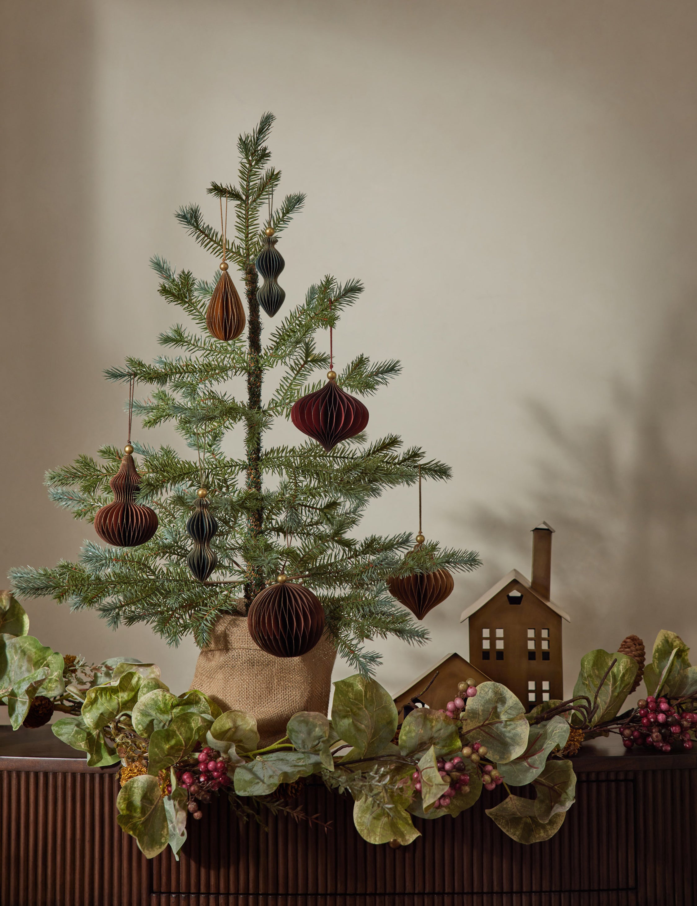 Artificial Spruce Christmas Tree - Realistic 6ft Faux Evergreen Pine for Holiday Decor | Perfect for Living Room, Office, and Festive Home Decorations