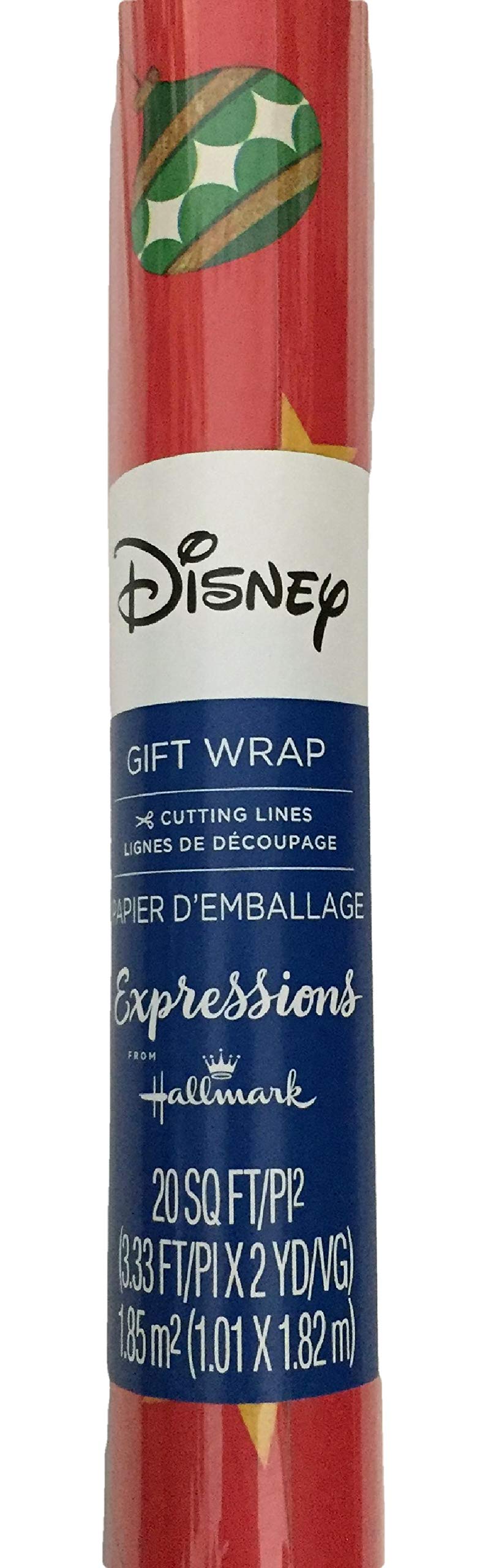 Disney Dumbo The Elephant Gift Wrapping Paper - 20 Square Feet - Perfect for Birthday, Christmas, Baby Shower & Party Gift Wrapping