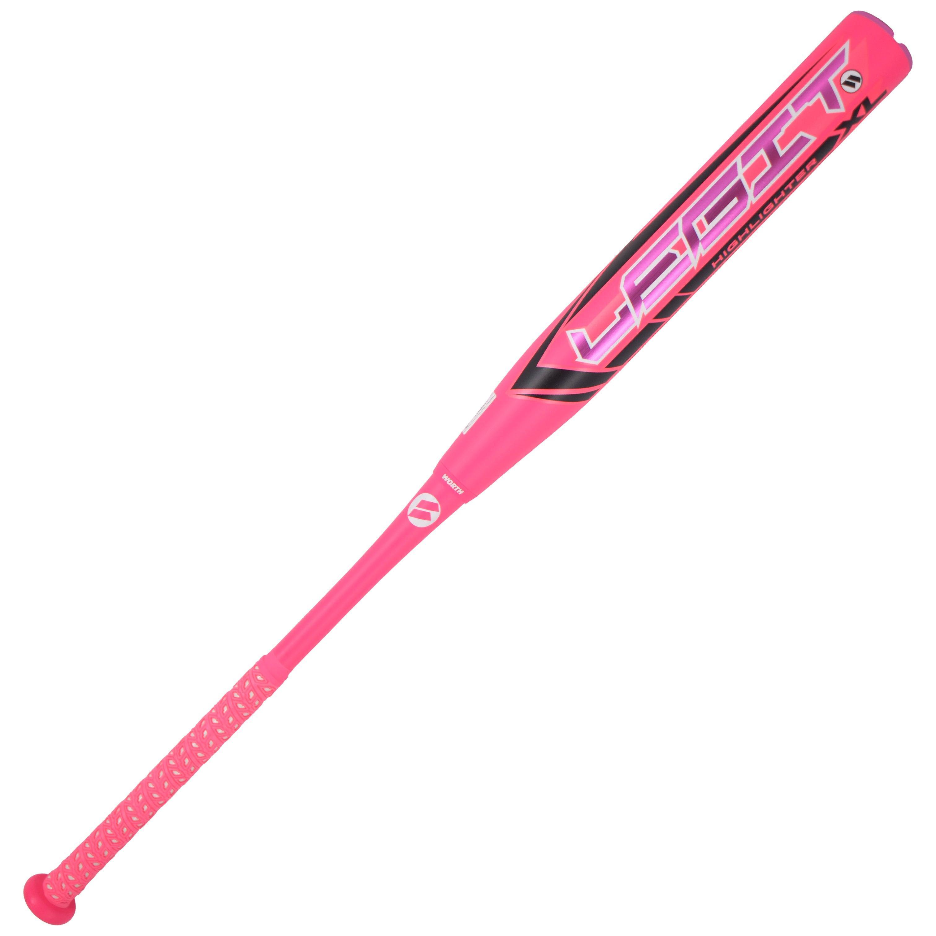 2024 Worth Legit Highlighter XL USSSA Slowpitch Softball Bat - WSU4LHL - Perfect for Competitive Games & Training Sessions